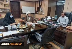 دیدار ریاست مرکز با جناب آقای مهندس فرهمند پور فرماندار ویژه شهرستان دزفول 2