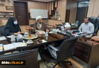 دیدار ریاست مرکز با جناب آقای مهندس فرهمند پور فرماندار ویژه شهرستان دزفول