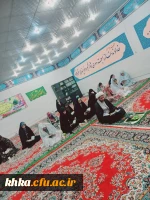 برگزاری جلسه ختم قرآن کریم در نمازخانه سرای دانشجویی مرکز آموزش عالی حضرت خدیجه کبری (س)  2