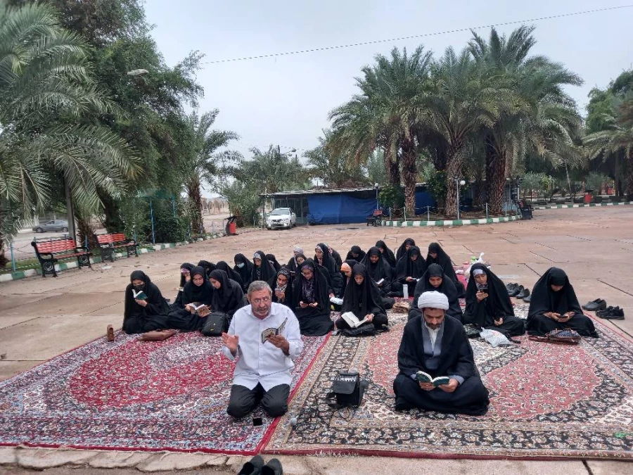   برگزاری دعای ندبه، جمعه در بقعه متبرک امام زاده محمد بن جعفر طیار 6