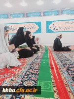 برگزاری مراسم پر فیض دعای کمیل در سرای دانشجویی مرکز آموزش عالی حضرت خدیجه کبری (س) 2