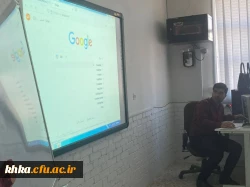 بر گزاری کارگاه راهبردهای جستجو در اینترنت 2