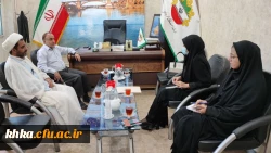 نشست تعاملی ریاست مرکز آموزش عالی حضرت خدیجه کبری (س) دزفول و جناب آقای مهندس پرآور، ریاست شورای اسلامی شهرستان دزفول
 2