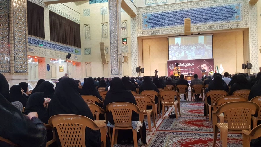 شرکت در مراسم بزرگداشت شهید جلیل نوری دزفولی (از شهدای تازه تفحص شده دفاع مقدس) 2