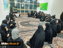  برگزاری مراسم عزاداری ایام فاطمیه در سرای دانشجویی  3