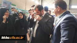 حضور فعال دانشجومعلمان مرکز آموزش عالی حضرت خدیجه کبری (س) دزفول در نمایشگاه دستاوردهای پژوهشی و فناوری 2