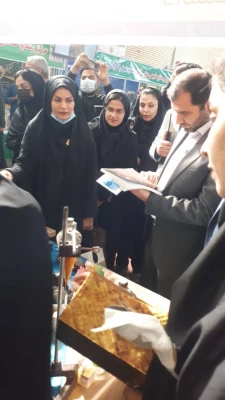 حضور فعال دانشجومعلمان مرکز آموزش عالی حضرت خدیجه کبری (س) دزفول در نمایشگاه دستاوردهای پژوهشی و فناوری 2