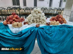 برگزاری مراسم شب یلدای فاطمی در سرای دانشجویی 3