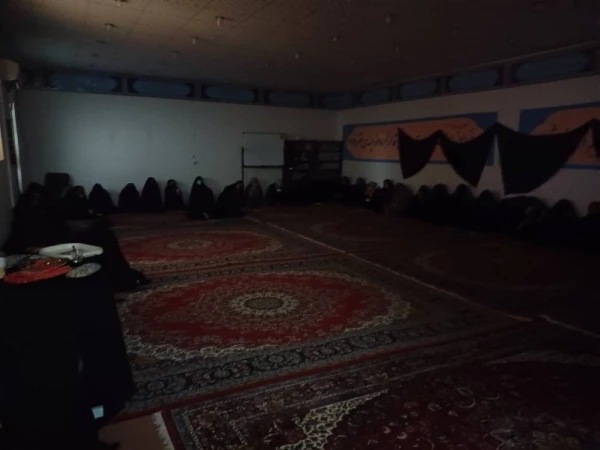 برگزاری مراسم عزاداری شهادت حضرت فاطمه (س) در سرای دانشجویی 2