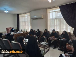 برگزاری جلسه کمیته فرهنگی با حور رئیس مرکز و دبیران انجمن ها و کانون ها
 2