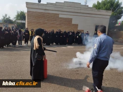 برگزاری کارگاه زلزله و تمرین مهارت عملی اطفاء حریق 2