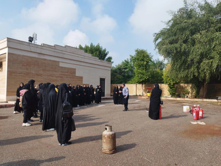 برگزاری کارگاه زلزله و تمرین مهارت عملی اطفاء حریق 3