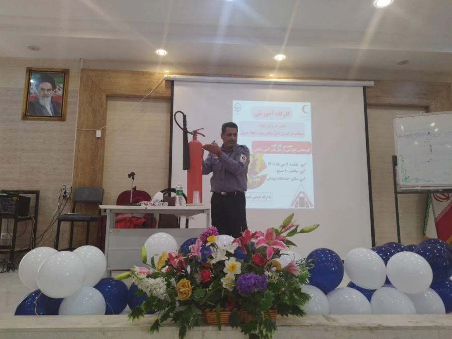 برگزاری کارگاه زلزله و تمرین مهارت عملی اطفاء حریق 5