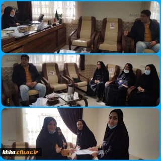 برگزاری جلسه رئیس مرکز با نیروهای متصدی خدمات عمومی