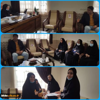 برگزاری جلسه رئیس مرکز با نیروهای متصدی خدمات عمومی