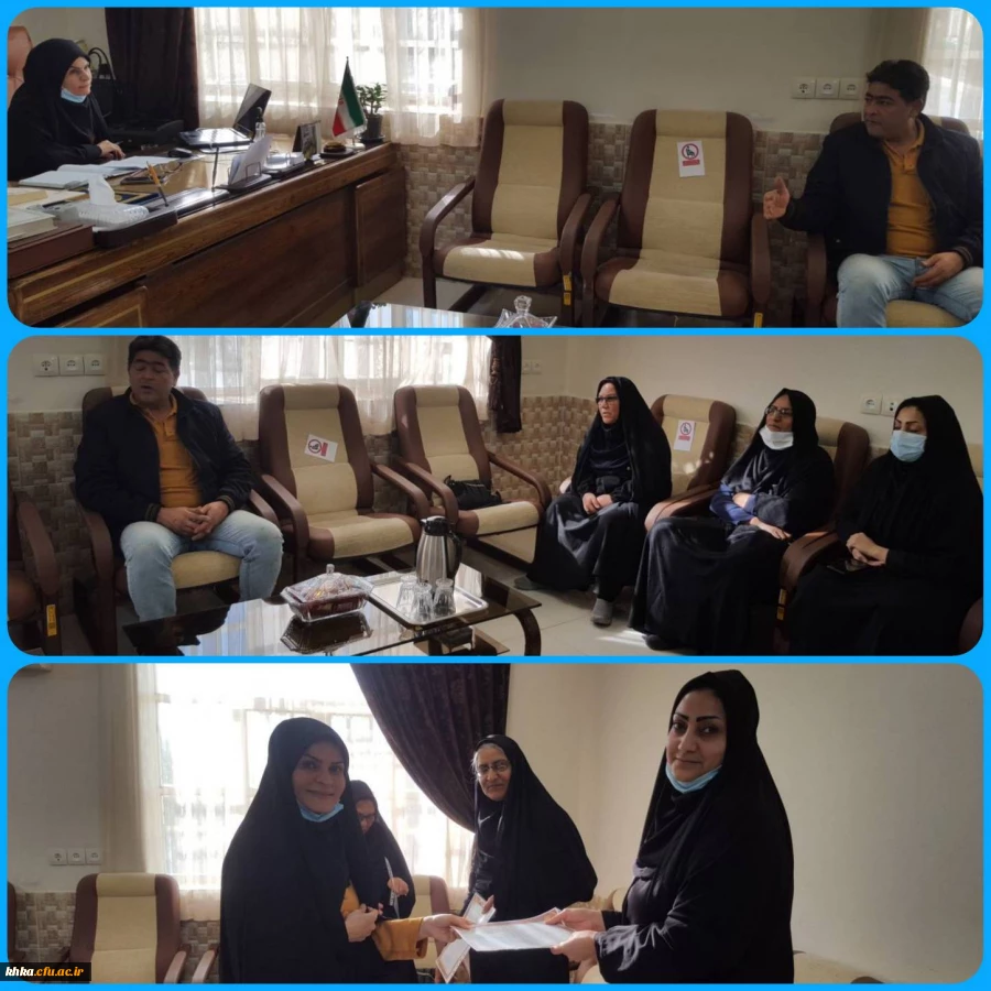 برگزاری جلسه رئیس مرکز با نیروهای متصدی خدمات عمومی 2