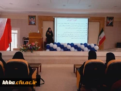 برگزاری نشست توجیهی  رئیس مرکز آموزش عالی حضرت خدیجه کبری(س) با دانشجویان جدیدالورود ۱۴۰۱
 2