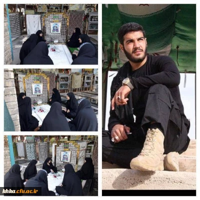 دیدار اعضای بسیج دانشجویی مرکز آموزش عالی حضرت خدیجه کبری(س) دزفول، با مادر شهید مدافع حرم حسین ولایتی فر