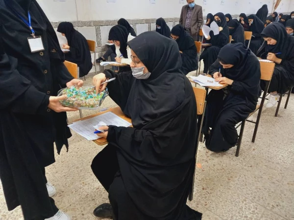 برگزاری امتحانات پایان ترم نیمسال اول ۱۴۰۱ مرکز آموزش عالی حضرت خدیجه کبری(س)دزفول 2