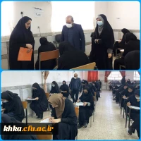 بازدید کارشناس مسئول گزینش مدیریت آموزش و پرورش شهرستان دزفول از دانشگاه فرهنگیان 2