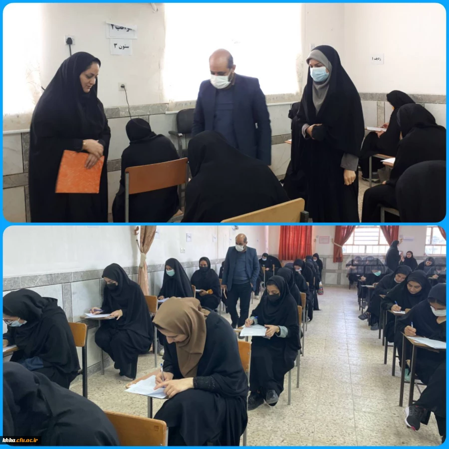 بازدید کارشناس مسئول گزینش مدیریت آموزش و پرورش شهرستان دزفول از دانشگاه فرهنگیان 2