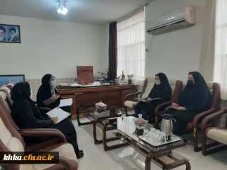  برگزاری دومین جلسه توجیهی پیرامون برگزاری جشنواره تدریس برتر مرکز آموزش عالی حضرت خدیجه کبری(س) 