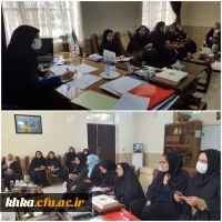 جلسه تصویب نهایی منوی غذایی ابلاغی از مدیریت استان جهت اجرا  7