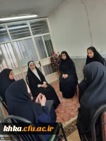 بازدید دانش آموزان دبیرستان از مرکزحضرت خدیجه کبری(ُس)  2