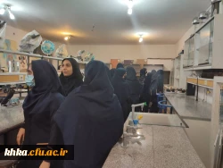 بازدید دانش آموزان دبیرستان از مرکزحضرت خدیجه کبری(ُس)  2