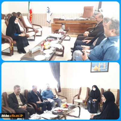 بازدید مدیریت محترم امورپردیس های استان خوزستان، جناب آقای  دکتر صالحی، از مرکز آموزش عالی حضرت خدیجه کبری(س) دزفول