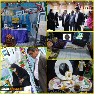 حضور فعال دانشجو معلمان مرکز آموزش عالی حضرت خدیجه کبری(س) دزفول در جشنواره سراسری رویش و حرکت دانشگاه فرهنگیان سراسر کشور