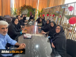 برگزاری آخرین جلسه شورای اداری سال ۱۴۰۱ مرکز آموزش عالی حضرت خدیجه کبری(س)دزفول 2