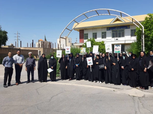 حضور در راهپیمایی روز جهانی قدس1402 4