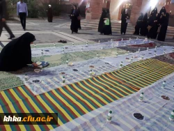 برپایی مراسم ضیافت شهدا در محل مرکز فرهنگی و باغ موزه دفاع مقدس شهرستان دزفول 3