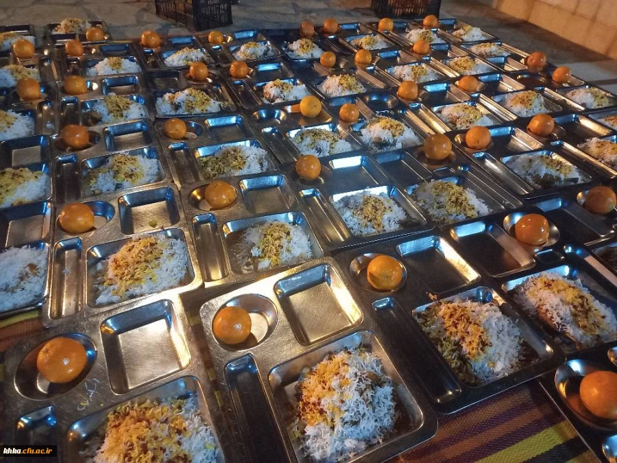 برپایی مراسم ضیافت شهدا در محل مرکز فرهنگی و باغ موزه دفاع مقدس شهرستان دزفول 8