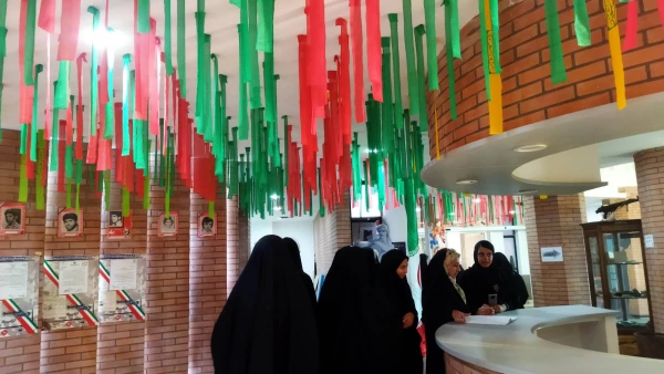 برپایی مراسم ضیافت شهدا در محل مرکز فرهنگی و باغ موزه دفاع مقدس شهرستان دزفول 9