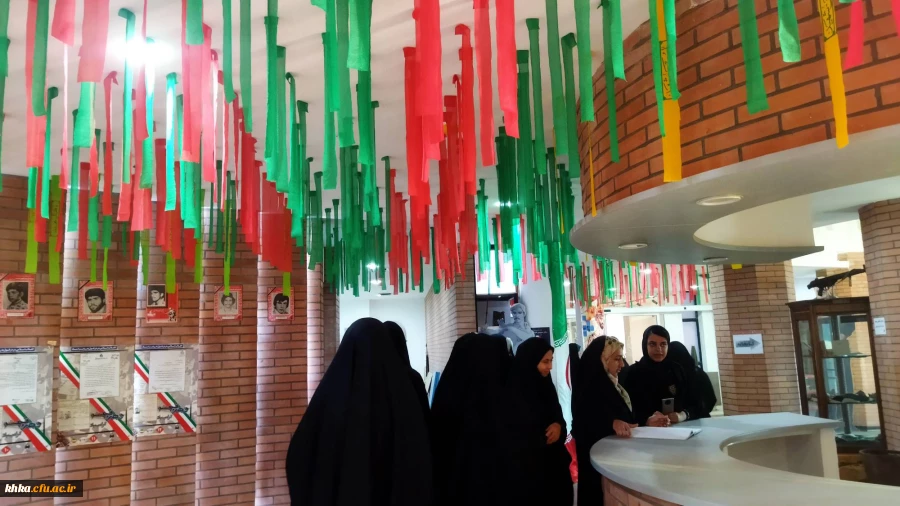 برپایی مراسم ضیافت شهدا در محل مرکز فرهنگی و باغ موزه دفاع مقدس شهرستان دزفول 9