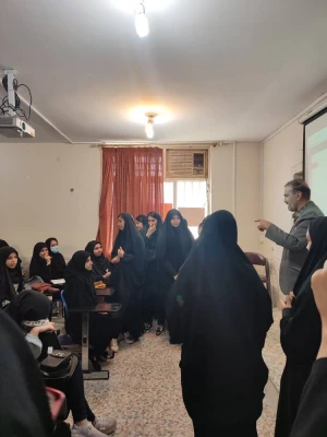 بازدید دبیرستان های ام سلمه و سرور از دانشگاه فرهنگیان حضرت خدیجه کبری(س) 2