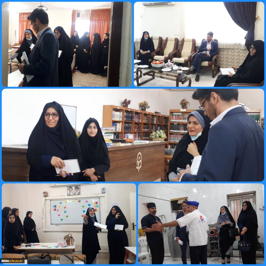 بازدید کمیته ارزیابی مدیریت امور پردیس های استان  2