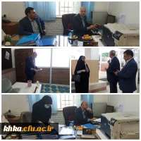 بازدید ناظر سازمان مرکزی از فعالیت های فرهنگی مرکز آموزش عالی حضرت خدیجه کبری(س) دزفول 2