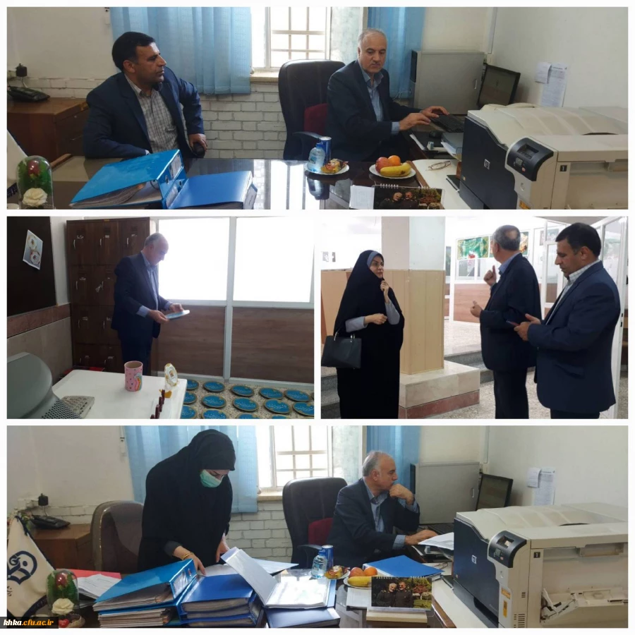 بازدید ناظر سازمان مرکزی از فعالیت های فرهنگی مرکز آموزش عالی حضرت خدیجه کبری(س) دزفول 2