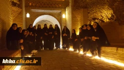 بازدید دانشجومعلمان مرکز خدیجه کبری (س)  از قُمِش سر به طاق آقامیر به مناسبت گرامیداشت هفتۀ سراهای دانشجویی 6