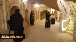 بازدید دانشجومعلمان مرکز خدیجه کبری (س)  از قُمِش سر به طاق آقامیر به مناسبت گرامیداشت هفتۀ سراهای دانشجویی 7