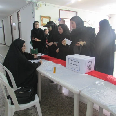 برگزاری هشتمین دوره انتخابات شورای صنفی- رفاهی دانشجویان مرکز خدیجه کبری (س) دزفول سال تحصیلی 1403-1402 9