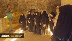 بازدید دانشجومعلمان مرکز خدیجه کبری (س)  از قُمِش سر به طاق آقامیر به مناسبت گرامیداشت هفتۀ سراهای دانشجویی 6