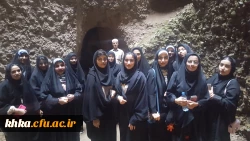 بازدید دانشجومعلمان مرکز خدیجه کبری (س)  از قُمِش سر به طاق آقامیر به مناسبت گرامیداشت هفتۀ سراهای دانشجویی 7