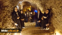 بازدید دانشجومعلمان مرکز خدیجه کبری (س)  از قُمِش سر به طاق آقامیر به مناسبت گرامیداشت هفتۀ سراهای دانشجویی 9