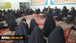 نشست چهره به چهره جناب آقای دکتر صالحی و تیم همراه با دانشجو معلمان مرکز خدیجه کبری(س) دزفول به مناسبت گرامیداشت هفته سراهای دانشجویی 2