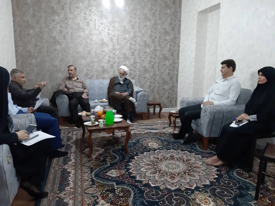 بازدید معاون نظارت،ارزیابی و تضمین کیفیت دانشگاه فرهنگیان از مرکز آموزش عالی حضرت خدیجه کبری (س) دزفول 2