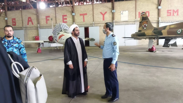 بازدید دانشجویان از پایگاه چهارم شکاری وحدتی 3